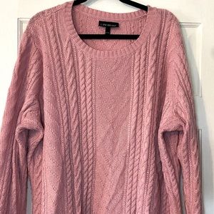 Pink glitter sweater